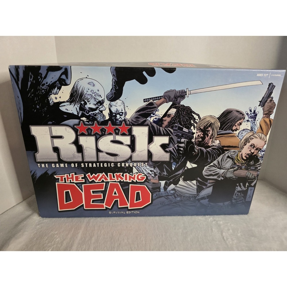 Risk The Walking Dead Survival Edition Board Game Hasbro 2013‎